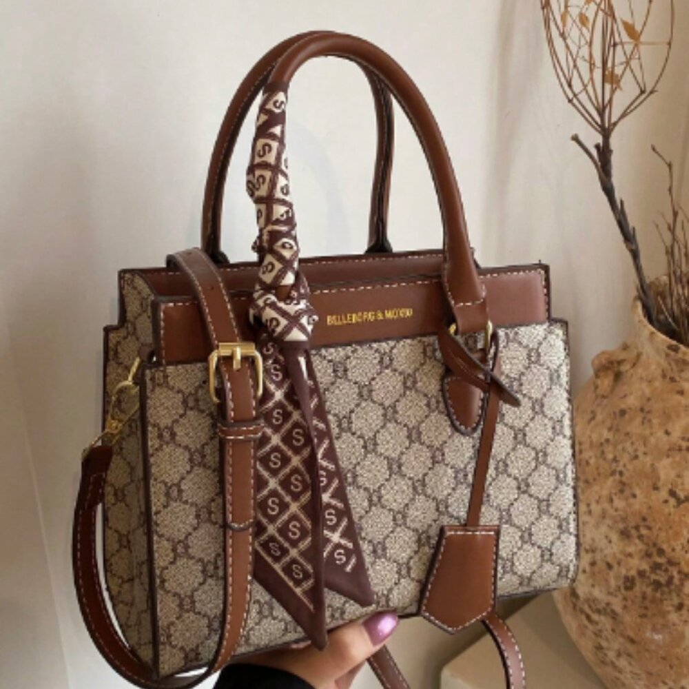BELLEBORG Printed Tote Bag For Women, Minimalist & Practical Multi-Function, Bes